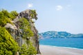 Lion Crag Shishi-iwa in Kumano, Japan