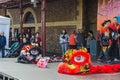 Lion Dance Costumes in Mooncake festival,Melbourne