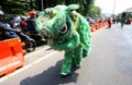 Lion dance