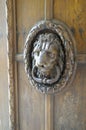 Lion door knocker, Place de l`Hotel de Ville, Aix en Provence