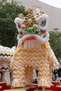 Lion, Dragon Dance in Hong Kong, China