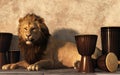 A Lion Among Drums