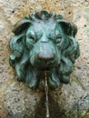 Lion effigy fountain Royalty Free Stock Photo