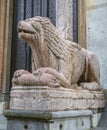 Lion in front of the Cathedral of Cremona