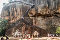 Lion Gate and the climbing stretch at Sigiriya Rock