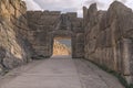 Lion Gate - Entrance to Mycenae in Peloponnes Greece