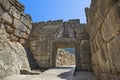 Lion Gate at Mycenae, Greece Royalty Free Stock Photo