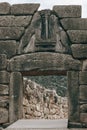 Lion Gate - Mycenae - Greece Royalty Free Stock Photo