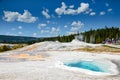 The Lion Geyser and the Heart Spring Royalty Free Stock Photo