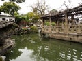 Lion Grove Garden, a classical Chinese garden and part of Unesco World Heritage in Suzhou