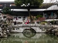 Lion Grove Garden, a classical Chinese garden and part of Unesco World Heritage in Suzhou