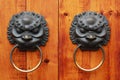 Lion Head Chinese Door Knob, Chengdu, China