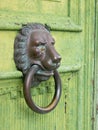 Lion head door knocker (7) Royalty Free Stock Photo