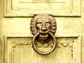 Lion head door knocker (8) Royalty Free Stock Photo