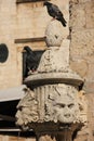 Lion head fountain. Dubrovnik. Croatia Royalty Free Stock Photo