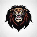 Lion Head Logo Esport Sports Mascot Vector Design Royalty Free Stock Photo