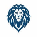 Lion Head Logo Vector Mascot Icon Design Template Royalty Free Stock Photo