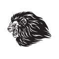 Lion Head Logo Vector Mascot