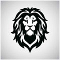 Lion Head Logo Vector Template Illustration Sport Mascot Design Royalty Free Stock Photo