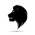 Lion head symbol vector