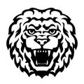Lion Head Tattoo Royalty Free Stock Photo