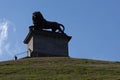 Lion Monument Waterloo battle memorial, Belgium