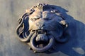 Lion of Justice kills a snake statue vice versus wisdom
