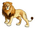 Lion king. Royalty Free Stock Photo