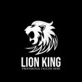 lion king vector logo icon templater illustration template design