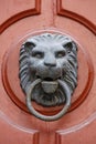 Lion knocker