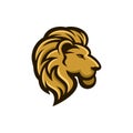 Lion logo design modern awesome mascot