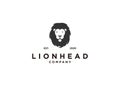 symbol vintage lion logo illustration design