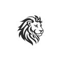 Lion Logo Illustration Vector Design Template Royalty Free Stock Photo