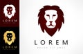 Lion logo vector