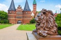 Lion. Lubeck, Germany Royalty Free Stock Photo