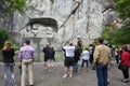 The Lion of Lucerne monument. Lucerne, Switzerland