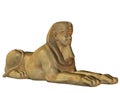 Lion Man from Egyptian mythology Royalty Free Stock Photo