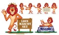 Lion Mascot