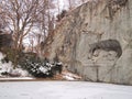 Lion monument, Lucerne Royalty Free Stock Photo