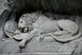 Lion Monument Lucerne Switzerland Royalty Free Stock Photo