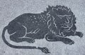Lion mosaic Royalty Free Stock Photo