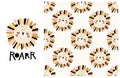 Lion. Roar. Cute face of an animal with lettering and seamless pattern. Childish print for nursery in Scandinavian style. Ideal Royalty Free Stock Photo
