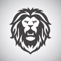 Lion Roar Logo Royalty Free Stock Photo