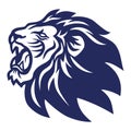 Lion Roar Logo Icon Sports Mascot Template Vector Royalty Free Stock Photo
