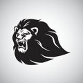 Lion Roar Logo Vector Mascot Design