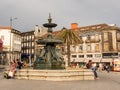 Lion`s Fountain, Porto, Portugal