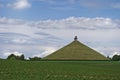 Lion's Mound or Butte de Lion at Waterloo Royalty Free Stock Photo