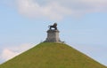 The Lion's Mound of Waterloo Royalty Free Stock Photo