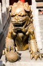 Lion sculpture