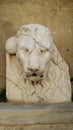 Lion sculpture, Asolo, Italy Royalty Free Stock Photo